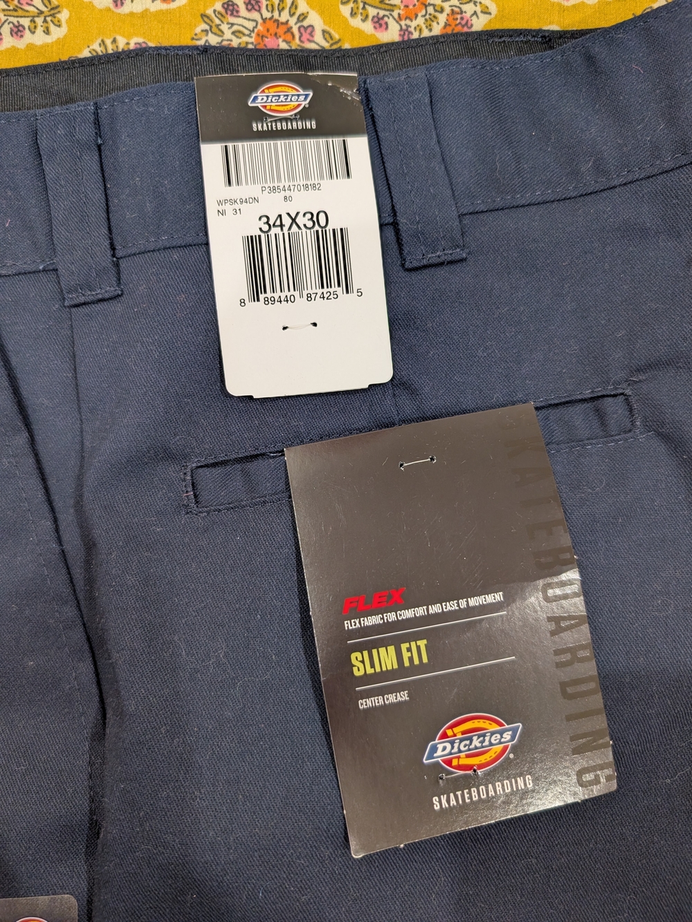 Dickies Slim Fit Men’s Shorts - Navy Blue